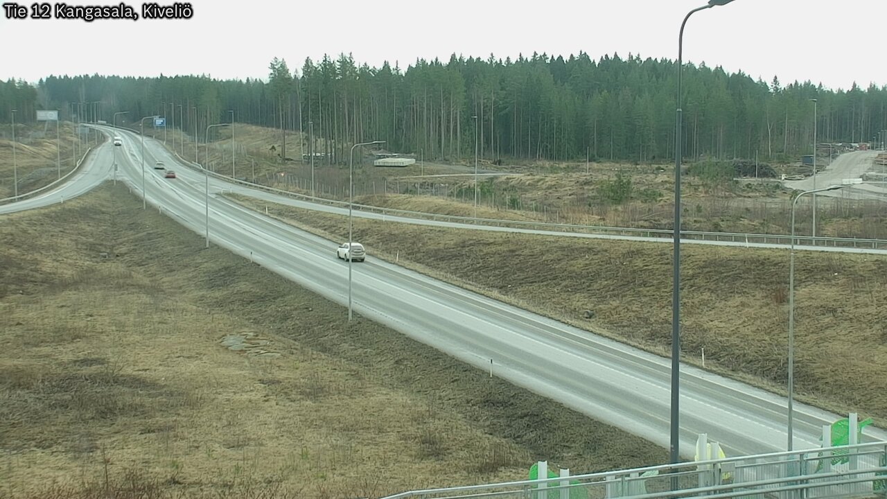 Weather Camera Image Väg 12 Kangasala, Kiveliö, Kangasala, Pirkanmaa