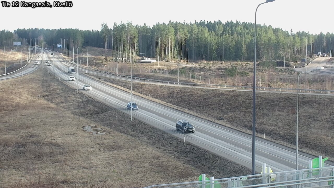 Weather Camera Image Väg 12 Kangasala, Kiveliö, Kangasala, Pirkanmaa