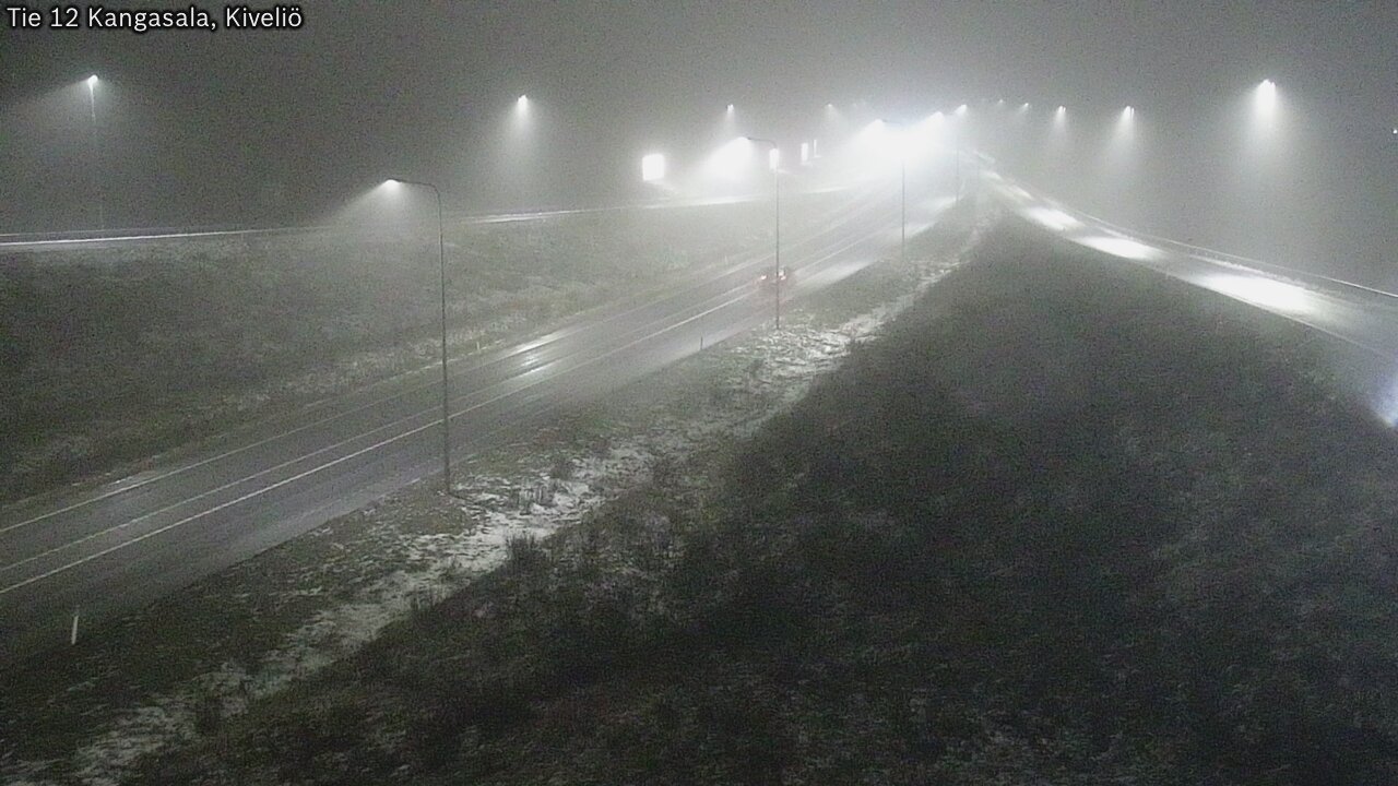 Weather Camera Image Väg 12 Kangasala, Kiveliö, Kangasala, Pirkanmaa
