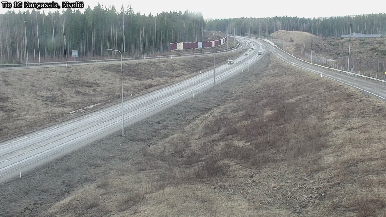 Weather Camera Image Väg 12 Kangasala, Kiveliö, Kangasala, Pirkanmaa