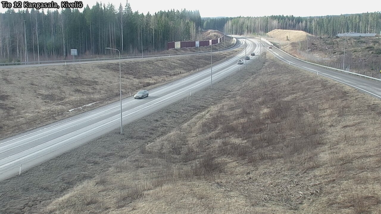 Weather Camera Image Väg 12 Kangasala, Kiveliö, Kangasala, Pirkanmaa