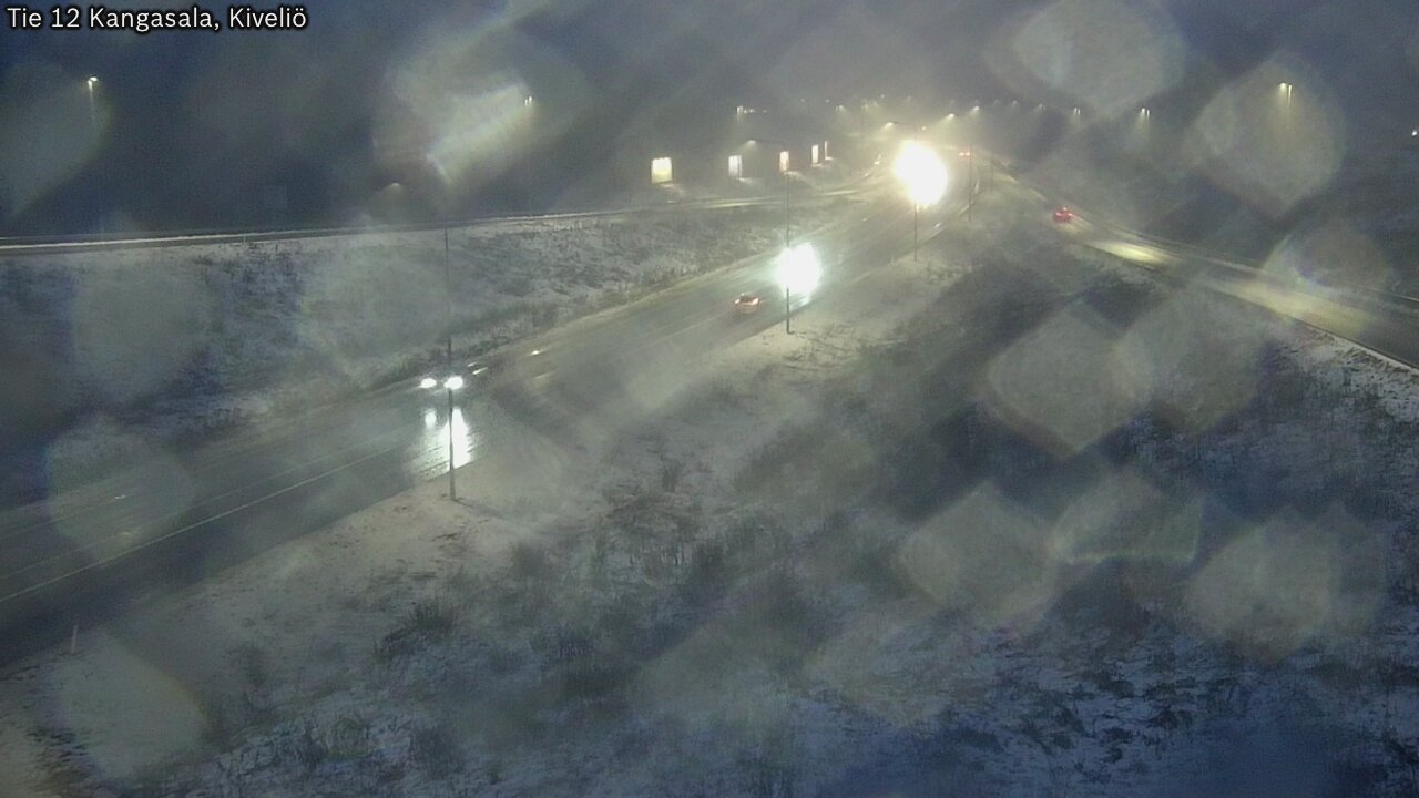 Weather Camera Image Väg 12 Kangasala, Kiveliö, Kangasala, Pirkanmaa