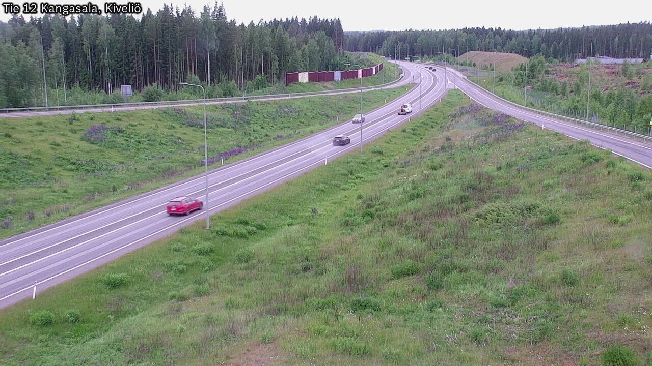 Weather Camera Image Väg 12 Kangasala, Kiveliö, Kangasala, Pirkanmaa
