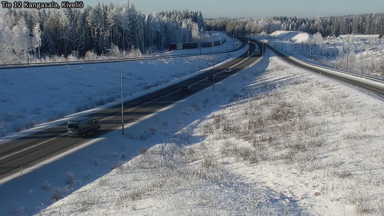 Weather Camera Image Väg 12 Kangasala, Kiveliö, Kangasala, Pirkanmaa