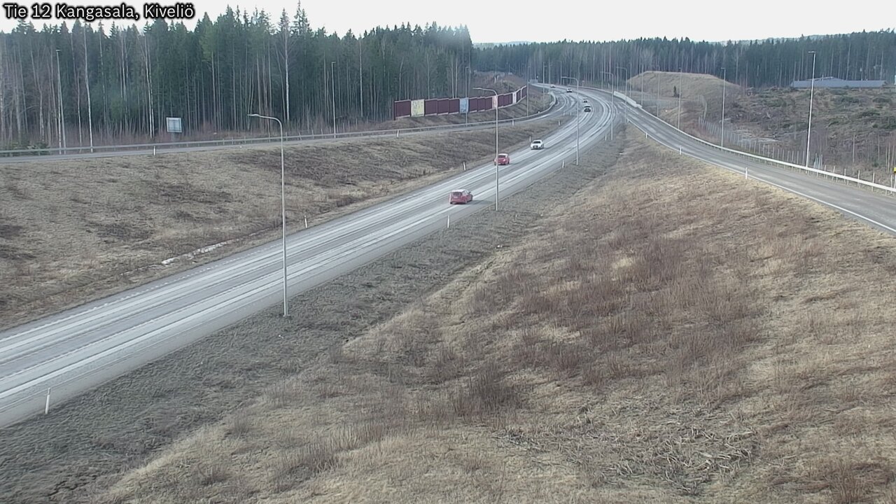 Weather Camera Image Väg 12 Kangasala, Kiveliö, Kangasala, Pirkanmaa