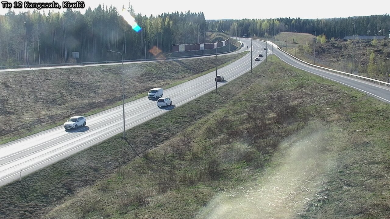 Kelikamerat Kuva Tie 12 Kangasala, Kiveliö, Kangasala, Pirkanmaa