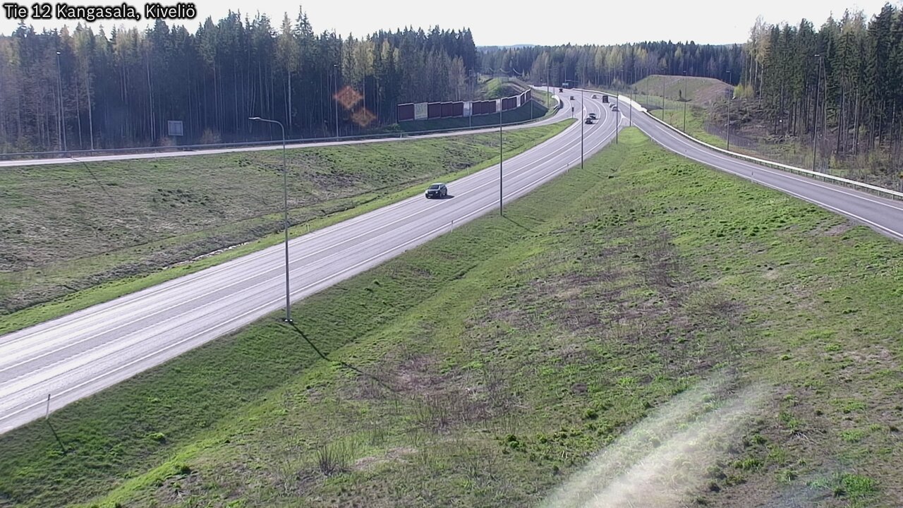 Weather Camera Image Väg 12 Kangasala, Kiveliö, Kangasala, Pirkanmaa