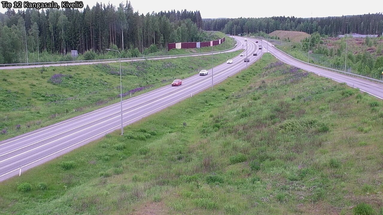 Weather Camera Image Väg 12 Kangasala, Kiveliö, Kangasala, Pirkanmaa
