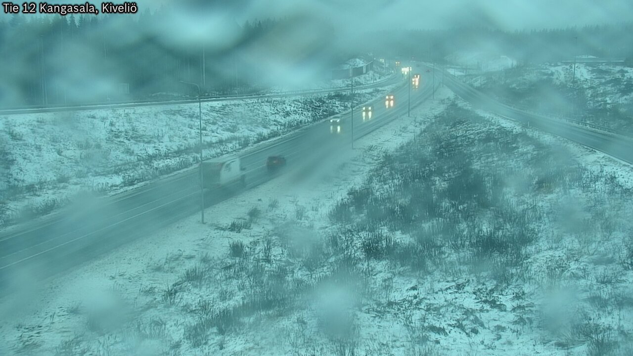 Weather Camera Image Väg 12 Kangasala, Kiveliö, Kangasala, Pirkanmaa