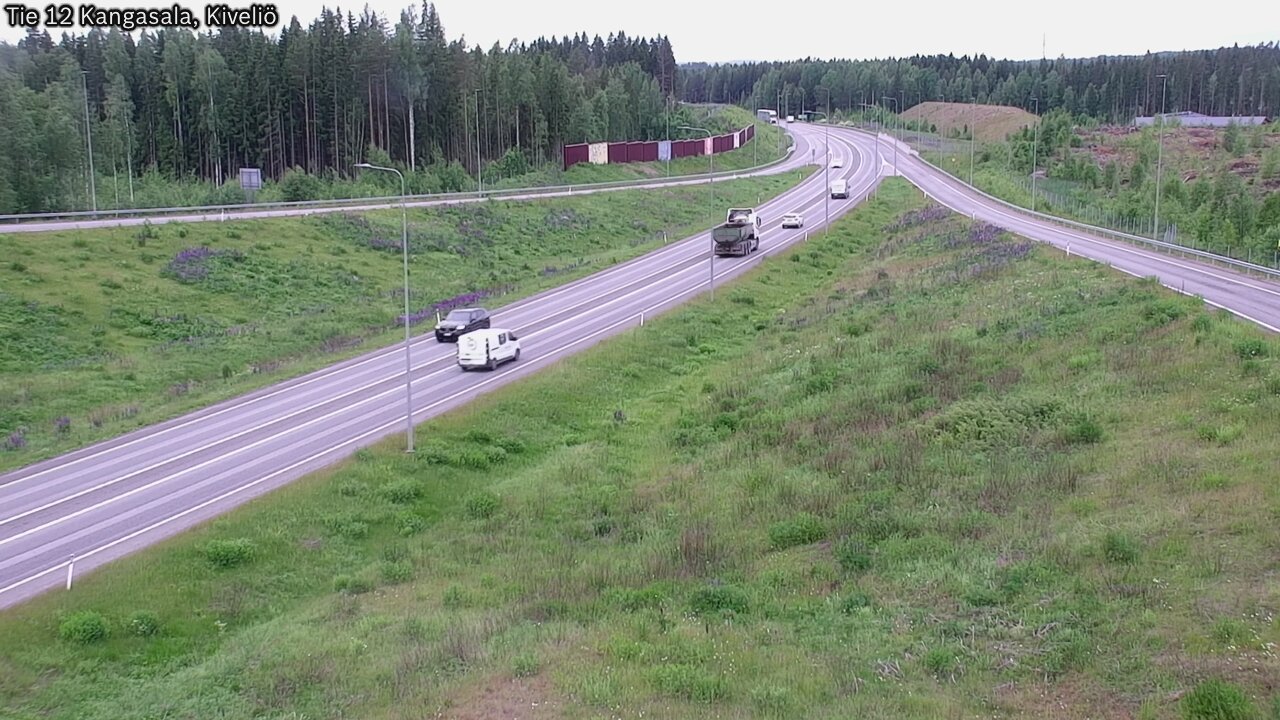 Weather Camera Image Väg 12 Kangasala, Kiveliö, Kangasala, Pirkanmaa