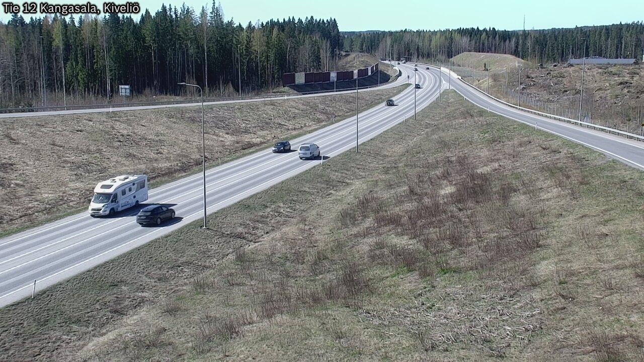 Kelikamerat Kuva Tie 12 Kangasala, Kiveliö, Kangasala, Pirkanmaa