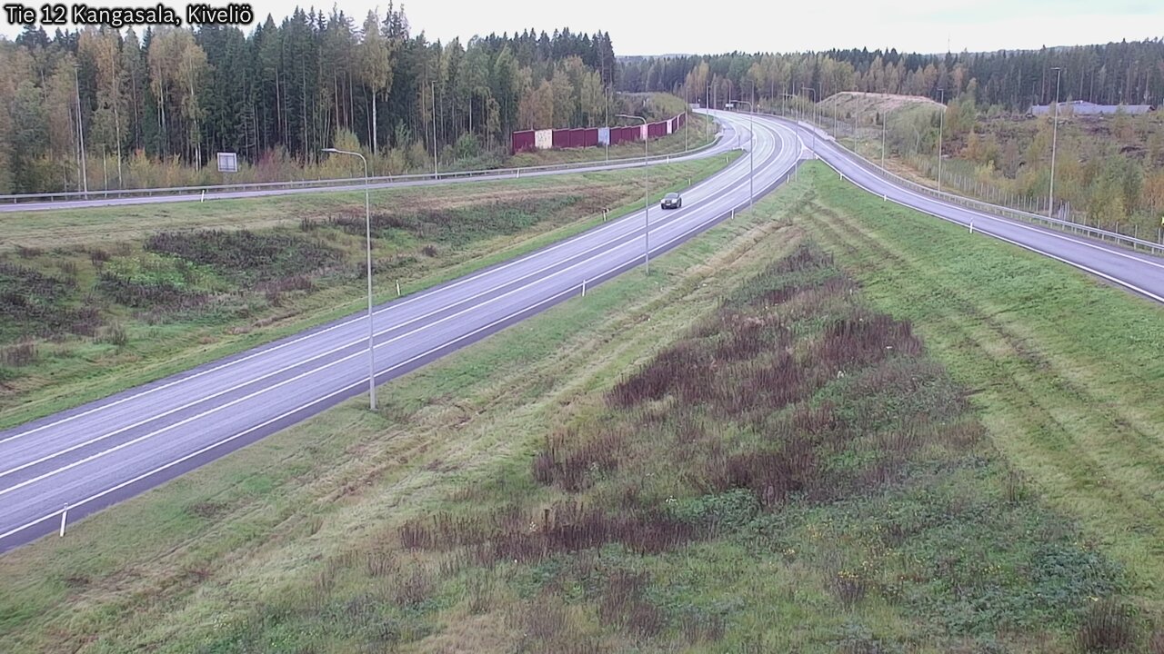 Weather Camera Image Road 12 Kangasala, Kiveliö, Kangasala, Pirkanmaa