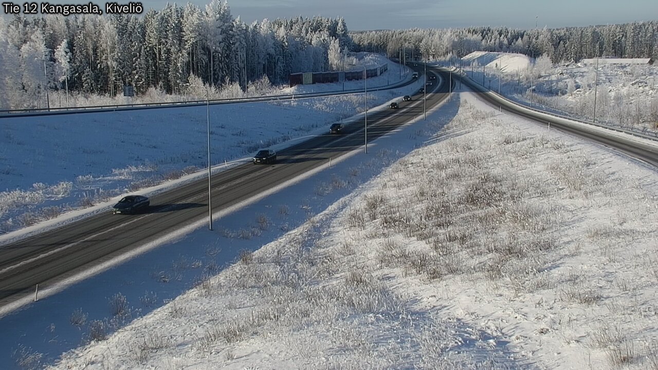 Weather Camera Image Väg 12 Kangasala, Kiveliö, Kangasala, Pirkanmaa