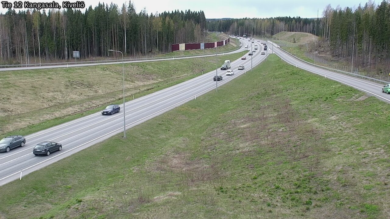 Weather Camera Image Väg 12 Kangasala, Kiveliö, Kangasala, Pirkanmaa