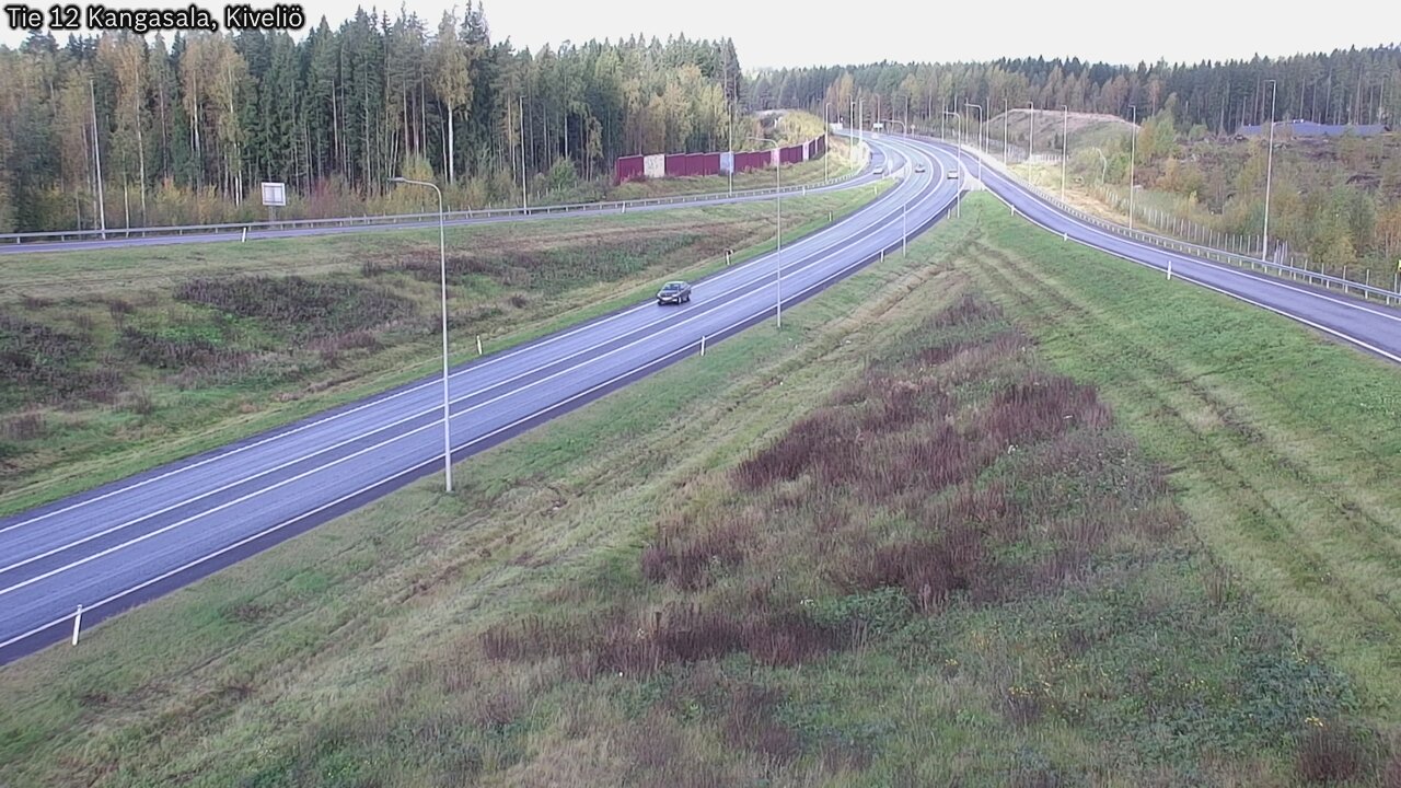 Weather Camera Image Road 12 Kangasala, Kiveliö, Kangasala, Pirkanmaa