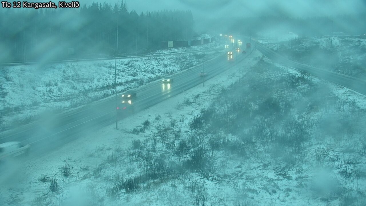 Weather Camera Image Väg 12 Kangasala, Kiveliö, Kangasala, Pirkanmaa