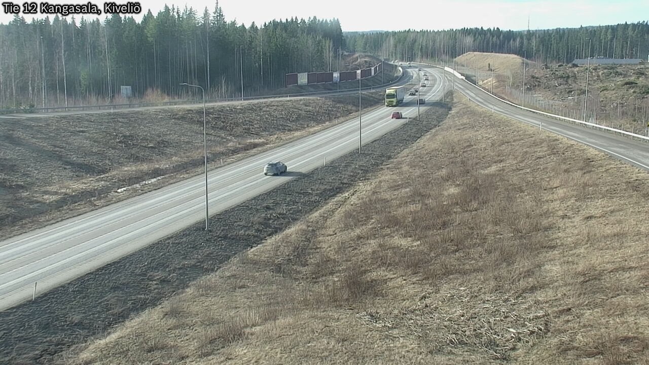 Weather Camera Image Väg 12 Kangasala, Kiveliö, Kangasala, Pirkanmaa