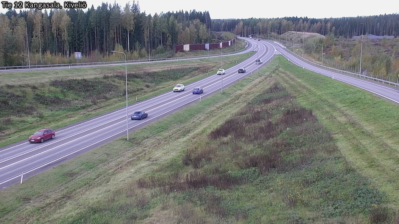 Weather Camera Image Road 12 Kangasala, Kiveliö, Kangasala, Pirkanmaa