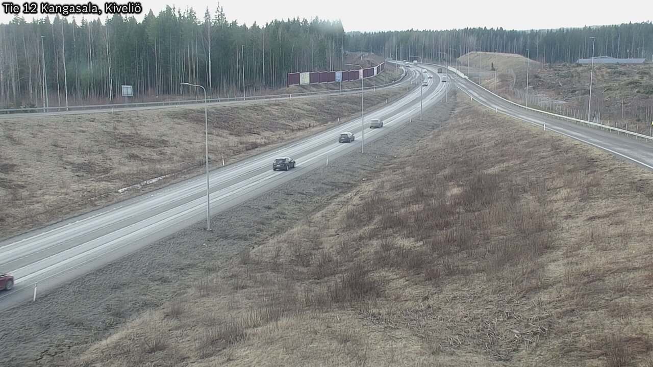 Weather Camera Image Väg 12 Kangasala, Kiveliö, Kangasala, Pirkanmaa