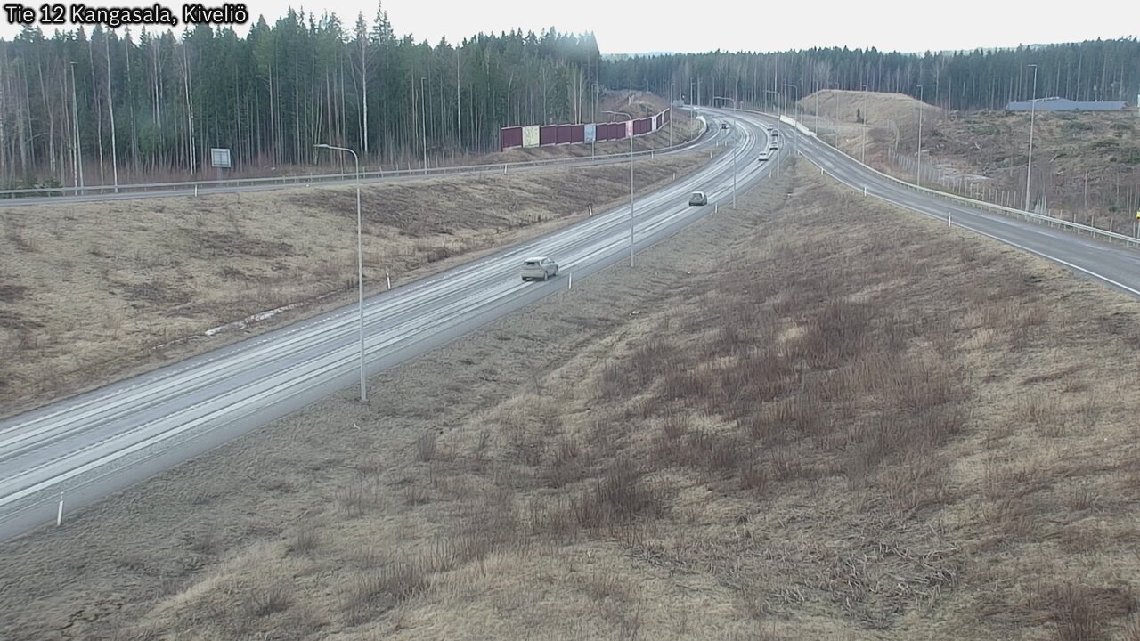 Weather Camera Image Väg 12 Kangasala, Kiveliö, Kangasala, Pirkanmaa