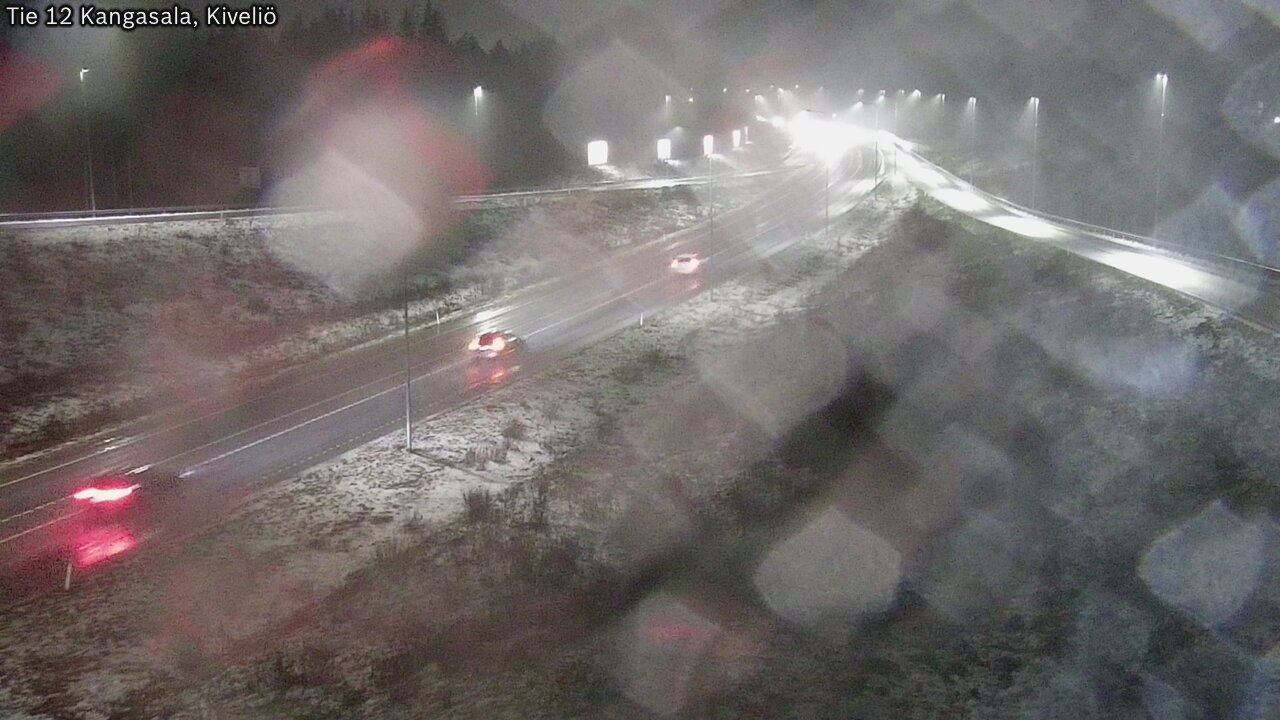 Weather Camera Image Väg 12 Kangasala, Kiveliö, Kangasala, Pirkanmaa