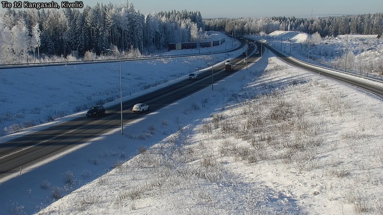 Weather Camera Image Väg 12 Kangasala, Kiveliö, Kangasala, Pirkanmaa