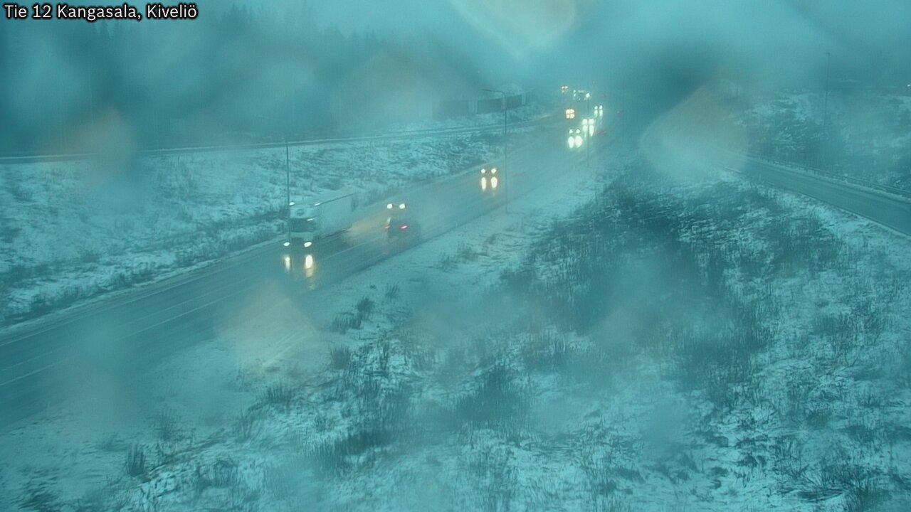 Weather Camera Image Väg 12 Kangasala, Kiveliö, Kangasala, Pirkanmaa