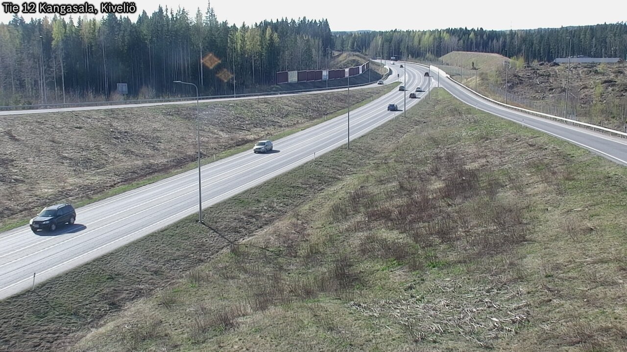 Kelikamerat Kuva Tie 12 Kangasala, Kiveliö, Kangasala, Pirkanmaa