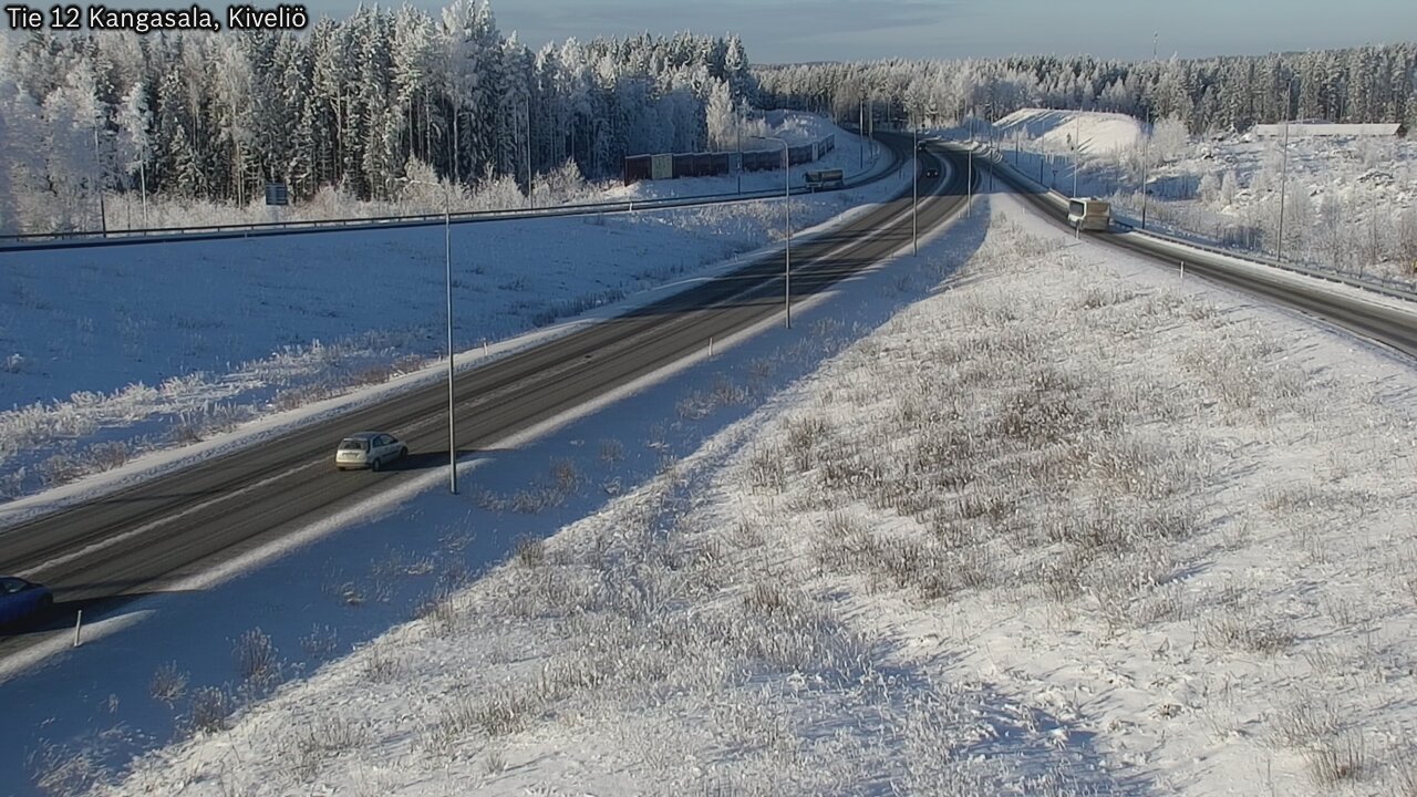 Weather Camera Image Väg 12 Kangasala, Kiveliö, Kangasala, Pirkanmaa
