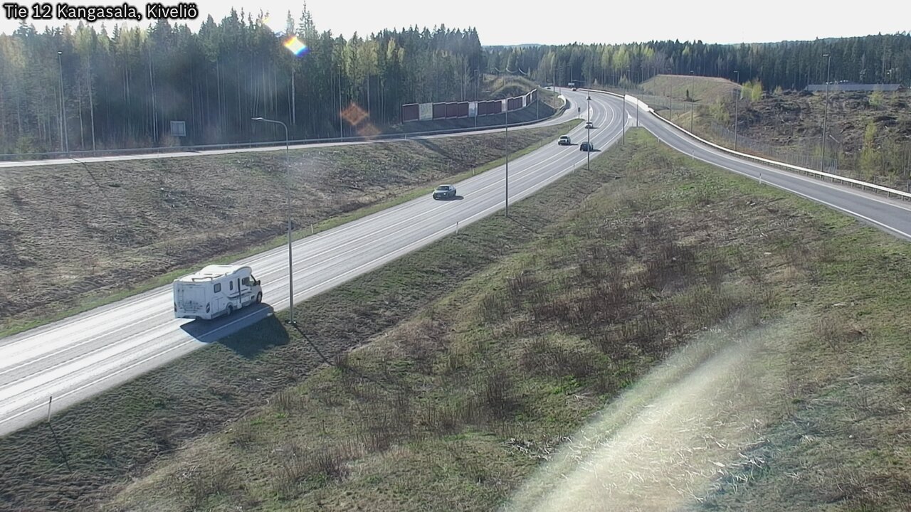 Kelikamerat Kuva Tie 12 Kangasala, Kiveliö, Kangasala, Pirkanmaa