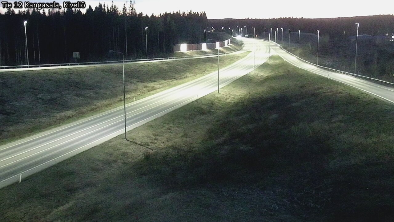 Weather Camera Image Road 12 Kangasala, Kiveliö, Kangasala, Pirkanmaa