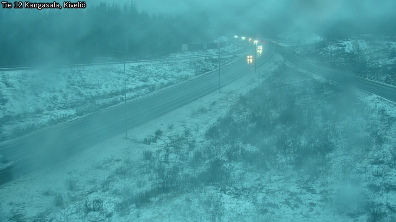 Weather Camera Image Väg 12 Kangasala, Kiveliö, Kangasala, Pirkanmaa