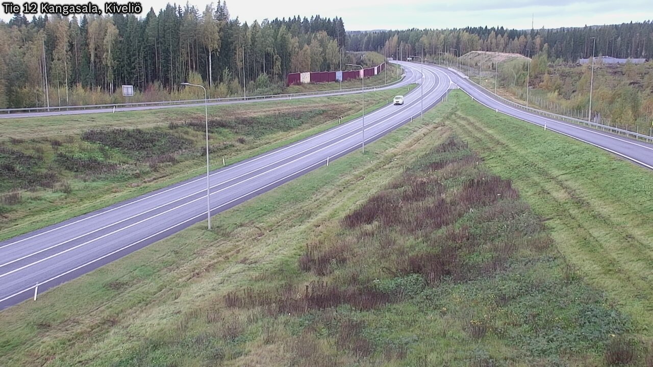 Weather Camera Image Road 12 Kangasala, Kiveliö, Kangasala, Pirkanmaa
