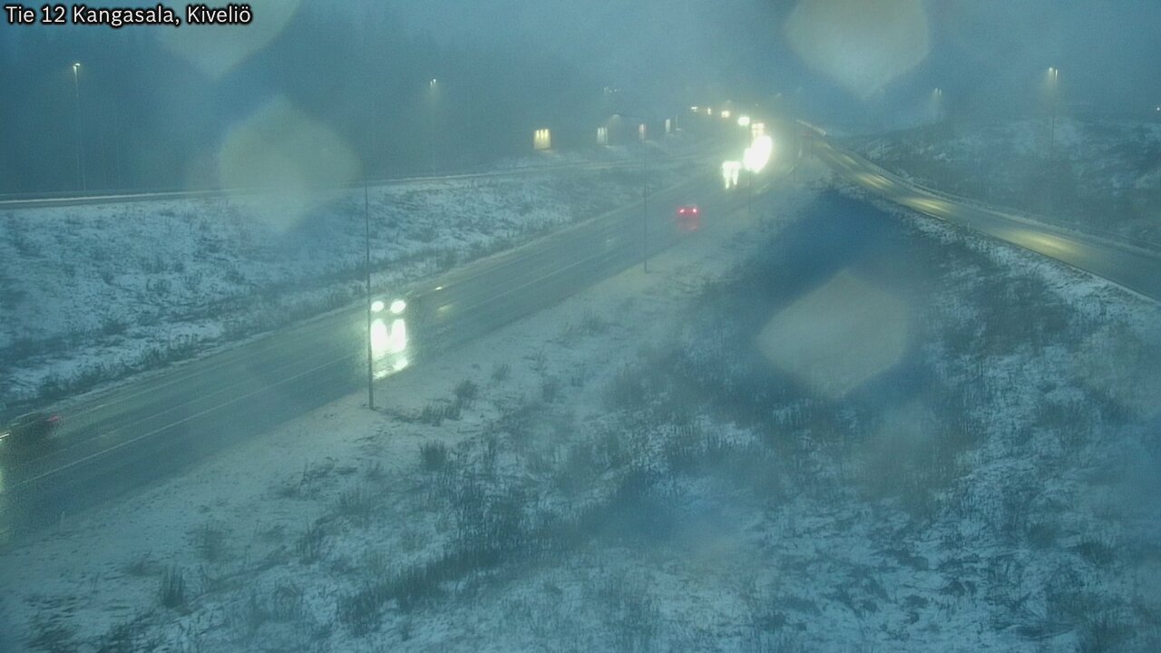 Weather Camera Image Väg 12 Kangasala, Kiveliö, Kangasala, Pirkanmaa