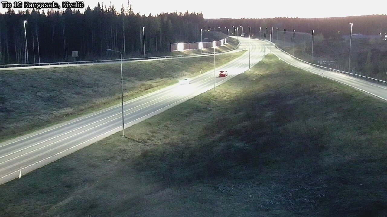 Weather Camera Image Road 12 Kangasala, Kiveliö, Kangasala, Pirkanmaa