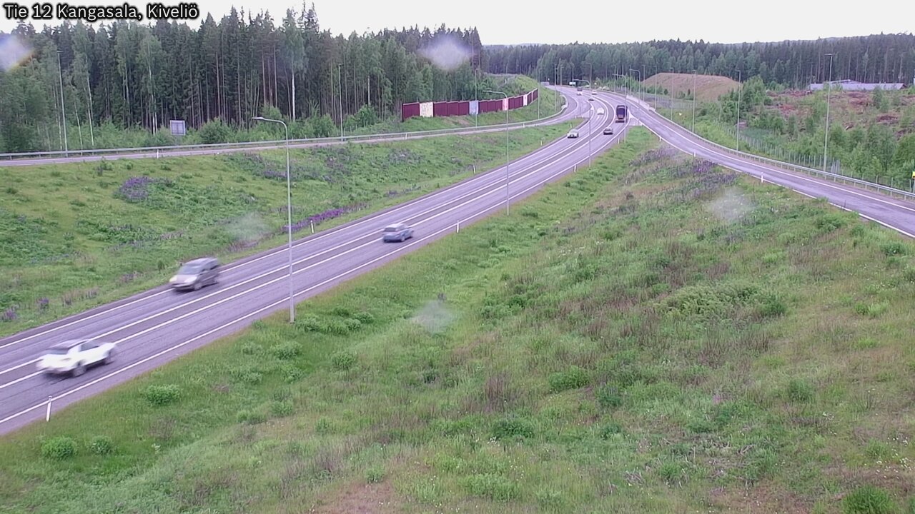 Weather Camera Image Väg 12 Kangasala, Kiveliö, Kangasala, Pirkanmaa