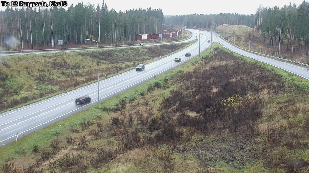 Weather Camera Image Väg 12 Kangasala, Kiveliö, Kangasala, Pirkanmaa
