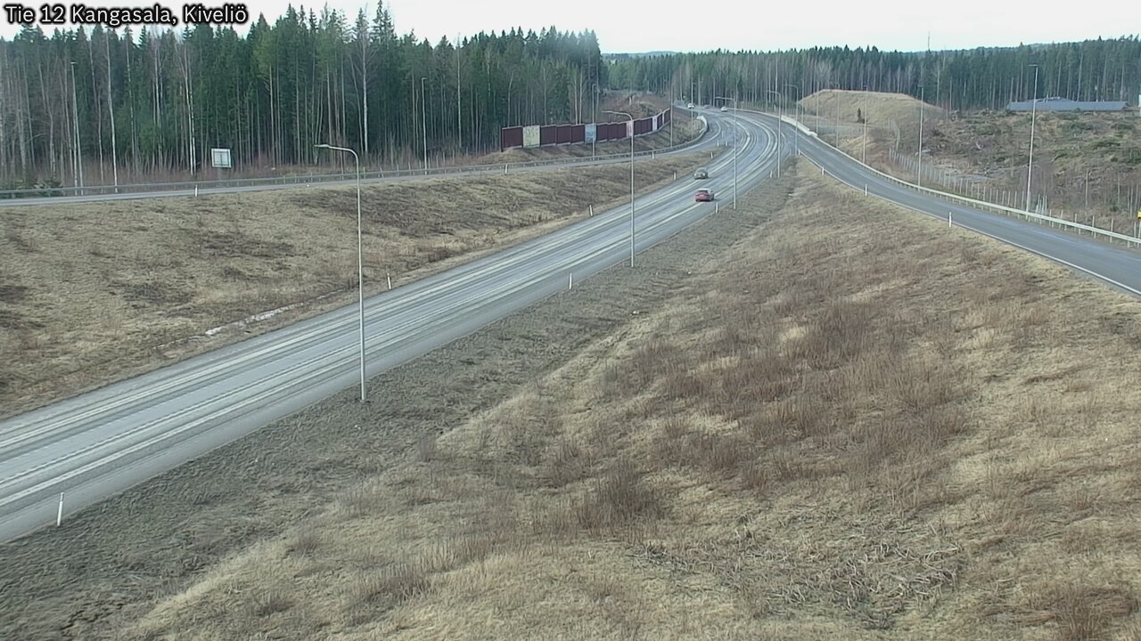 Weather Camera Image Väg 12 Kangasala, Kiveliö, Kangasala, Pirkanmaa