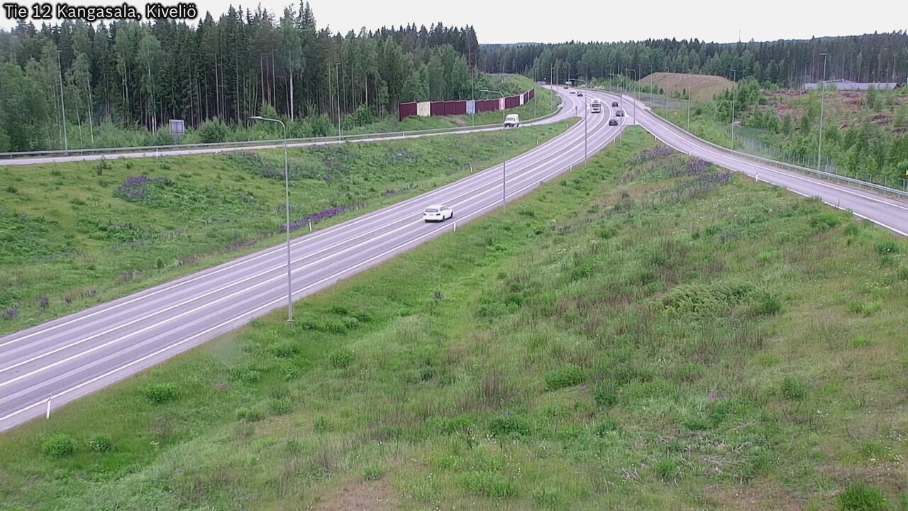 Weather Camera Image Road 12 Kangasala, Kiveliö, Kangasala, Pirkanmaa