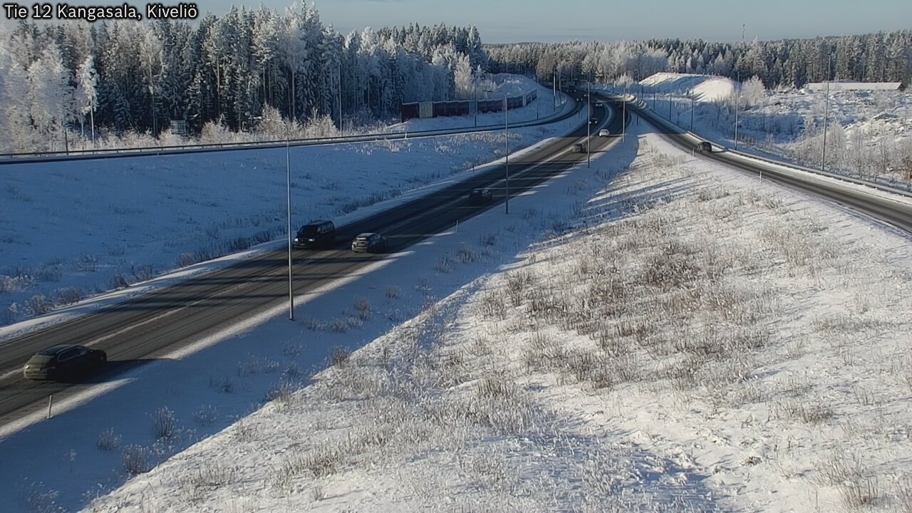 Weather Camera Image Väg 12 Kangasala, Kiveliö, Kangasala, Pirkanmaa