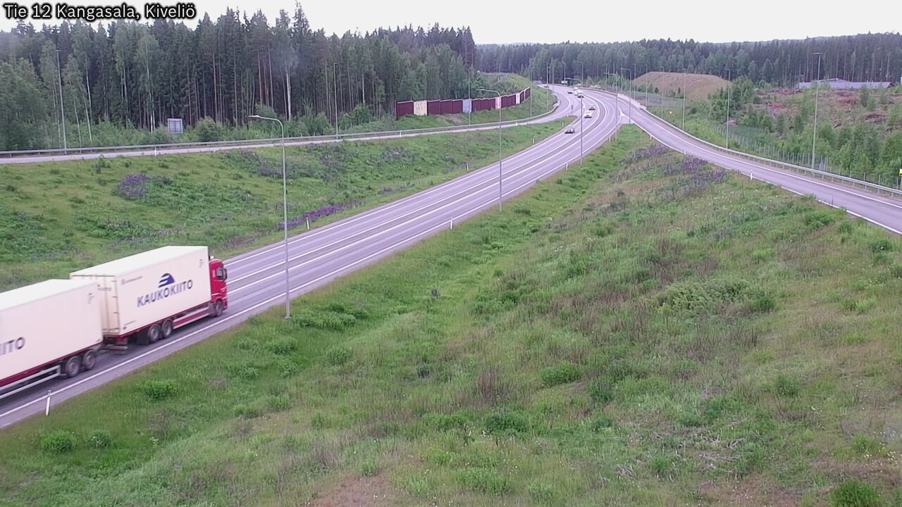 Weather Camera Image Road 12 Kangasala, Kiveliö, Kangasala, Pirkanmaa