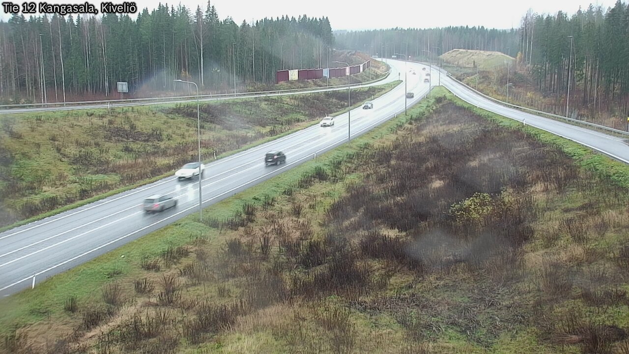 Weather Camera Image Väg 12 Kangasala, Kiveliö, Kangasala, Pirkanmaa