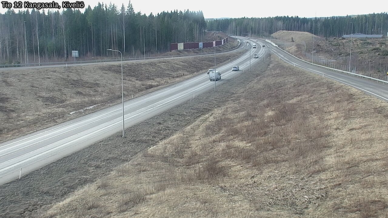 Weather Camera Image Väg 12 Kangasala, Kiveliö, Kangasala, Pirkanmaa