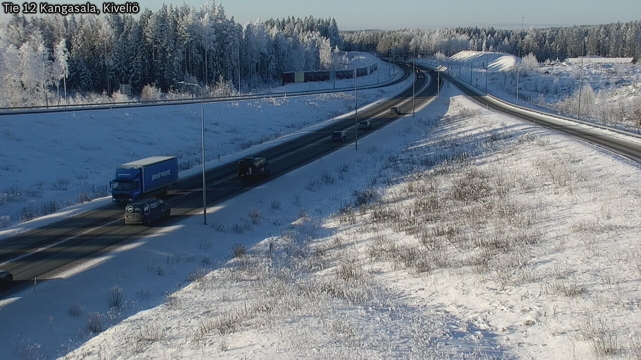 Weather Camera Image Väg 12 Kangasala, Kiveliö, Kangasala, Pirkanmaa
