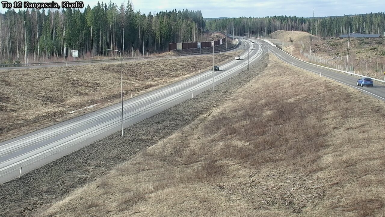 Weather Camera Image Väg 12 Kangasala, Kiveliö, Kangasala, Pirkanmaa