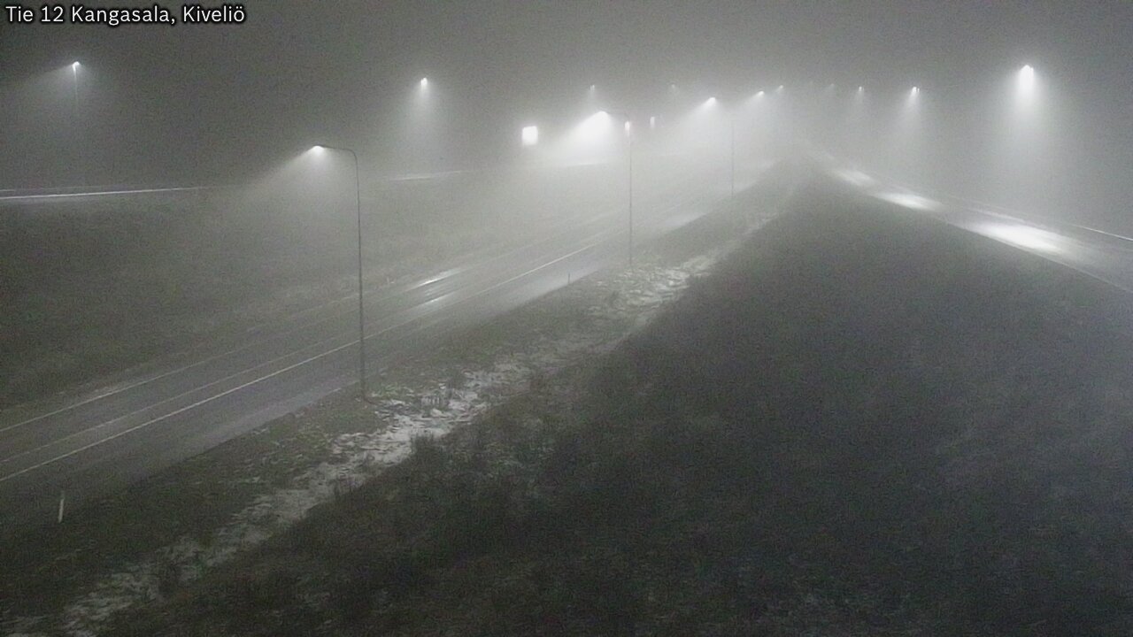 Weather Camera Image Väg 12 Kangasala, Kiveliö, Kangasala, Pirkanmaa