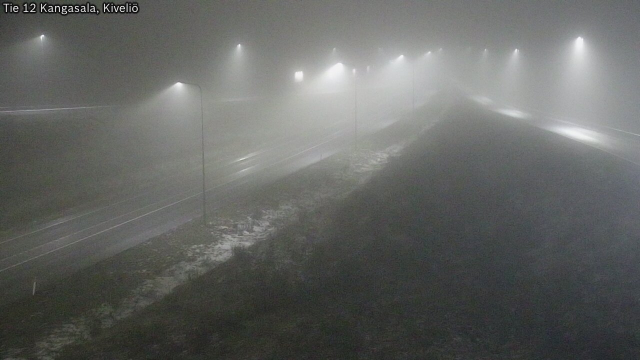 Weather Camera Image Väg 12 Kangasala, Kiveliö, Kangasala, Pirkanmaa