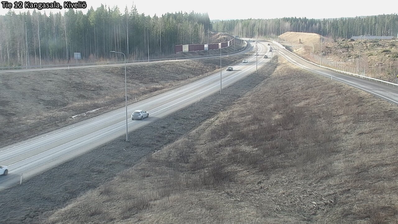 Weather Camera Image Väg 12 Kangasala, Kiveliö, Kangasala, Pirkanmaa