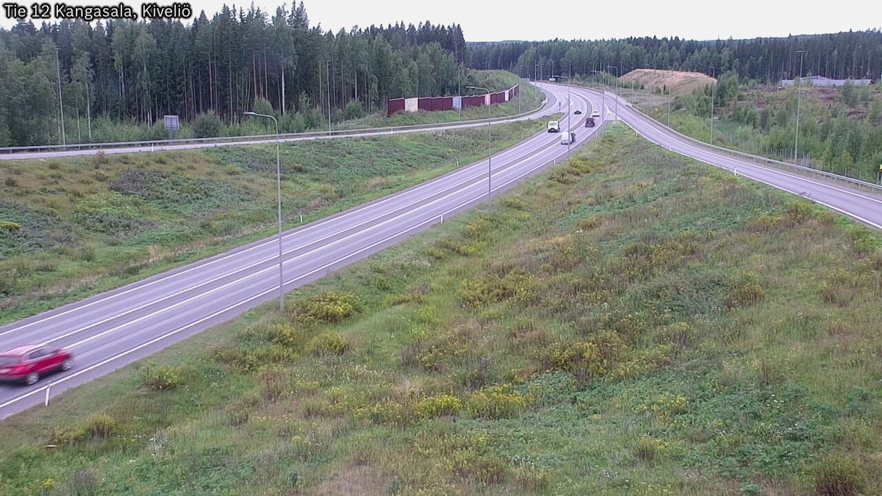 Weather Camera Image Väg 12 Kangasala, Kiveliö, Kangasala, Pirkanmaa