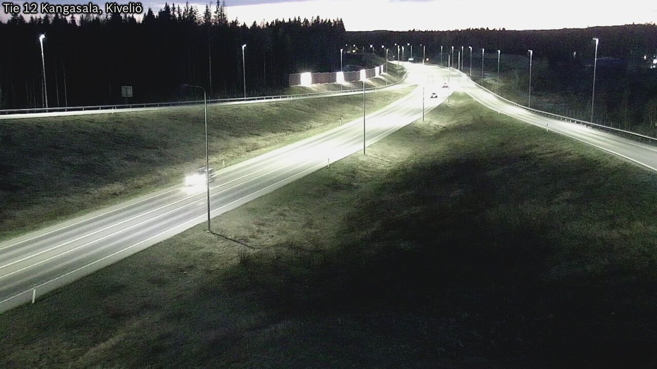 Weather Camera Image Road 12 Kangasala, Kiveliö, Kangasala, Pirkanmaa